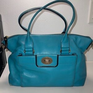 Kate Spade Teal Leather Handbag